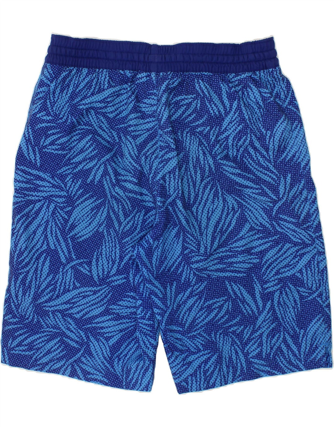 NIKE Boys Abstract Pattern Sport Shorts 10-11 Years Medium   Blue Vintage Nike and Second-Hand Nike from Messina Hembry 