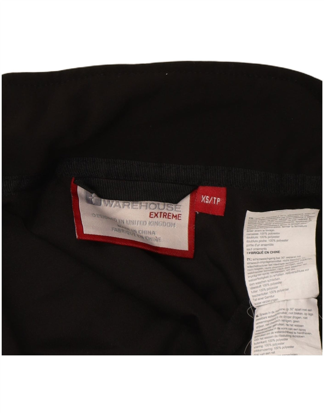 Mountain Warehouse Liner-Bomberjacke für Herren, UK 34, XS, Schwarz, Polyester