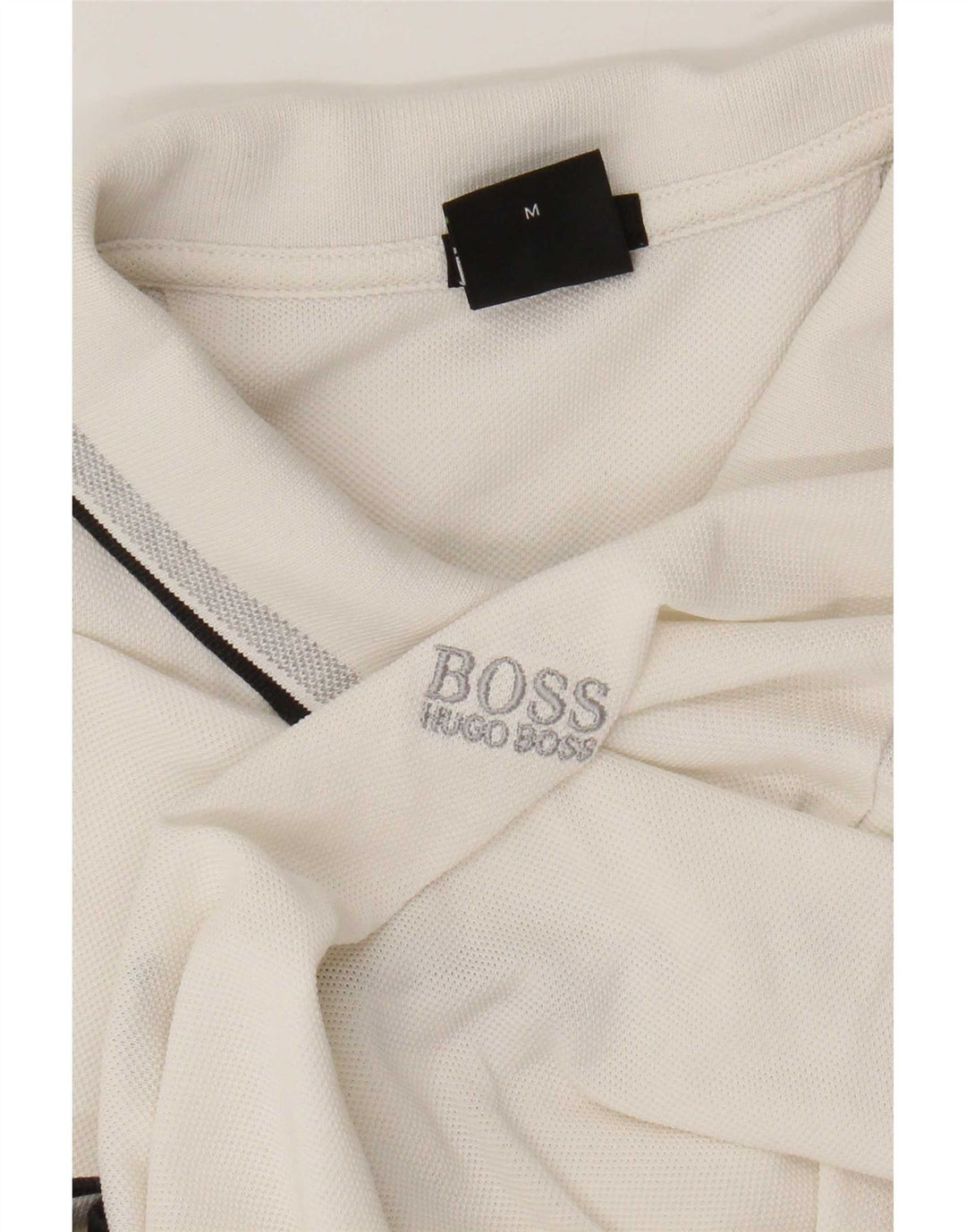 Hugo Boss Herren Poloshirt Mittelweiß