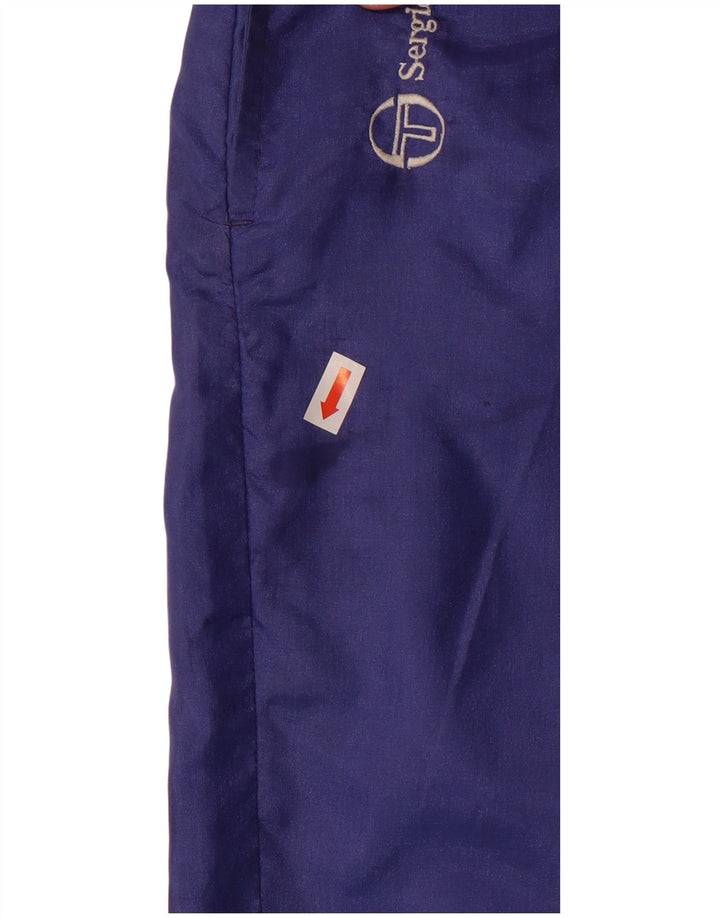 SERGIO TACCHINI Mens Tracksuit Trousers Joggers IT 54 XL Blue Polyamide