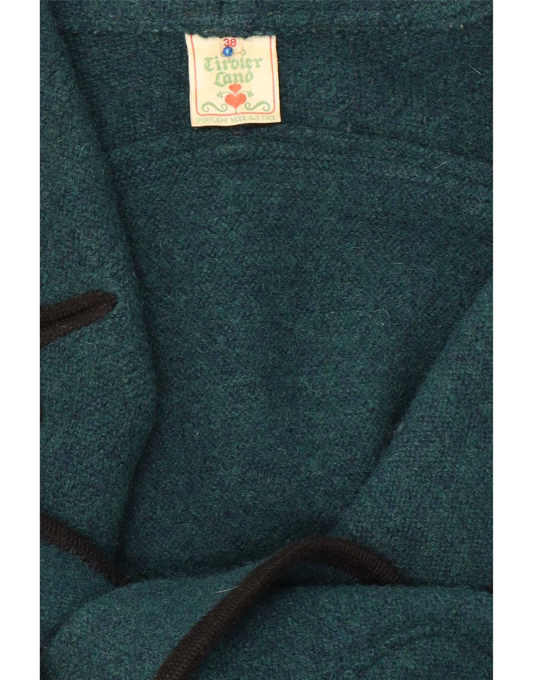 Vintage Damen übergroße zweireihige Blazerjacke EU 38 Mittelgrün