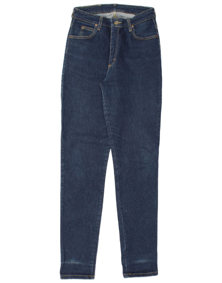 Lee Damen Skinny Jeans W32 L33 Marineblaue Baumwolle