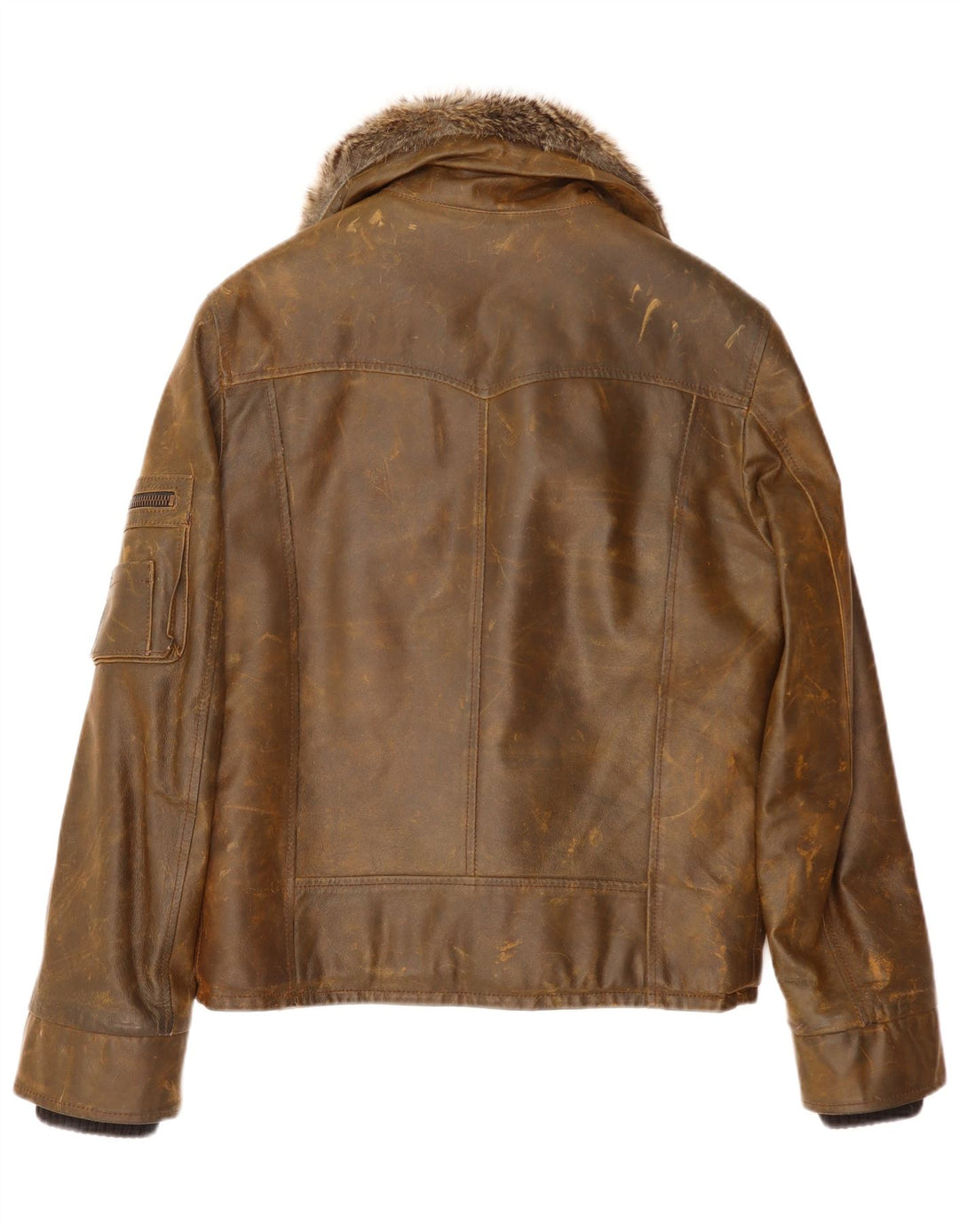 Imperial Herren Lederjacke UK 42 XL Braunes Leder