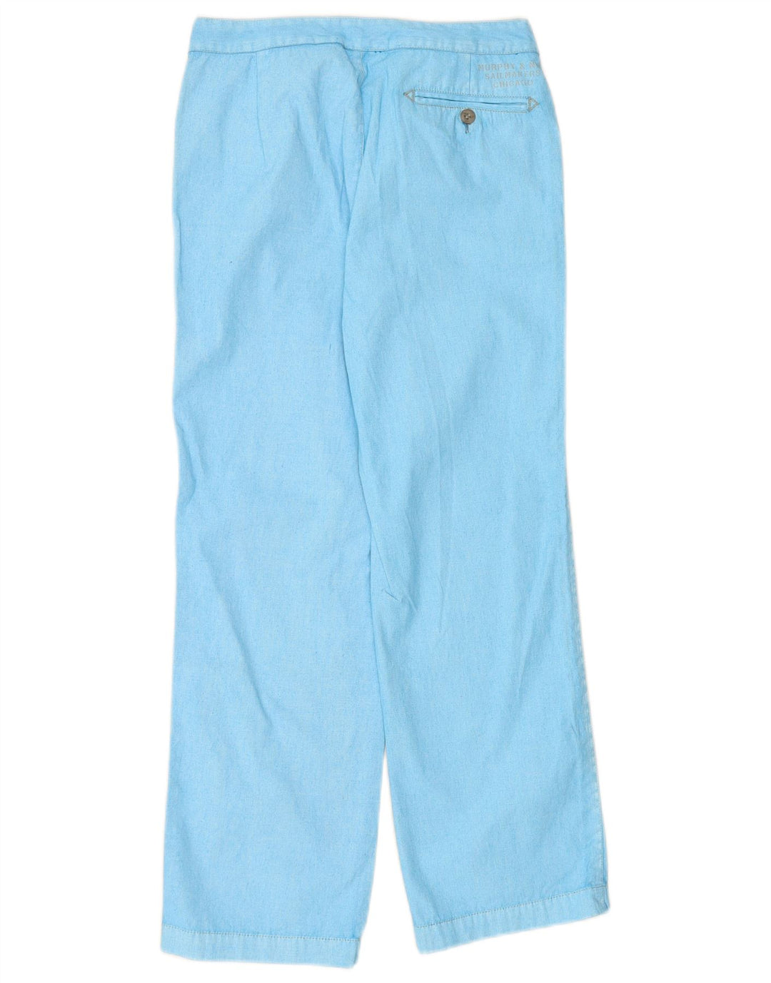MURPHY & NYE Gerade Chino-Hose für Damen, W27, L27, Blau, Baumwolle