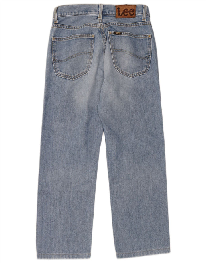 Lee Herren Seattle Straight Jeans W29 L24 Blaue Baumwolle