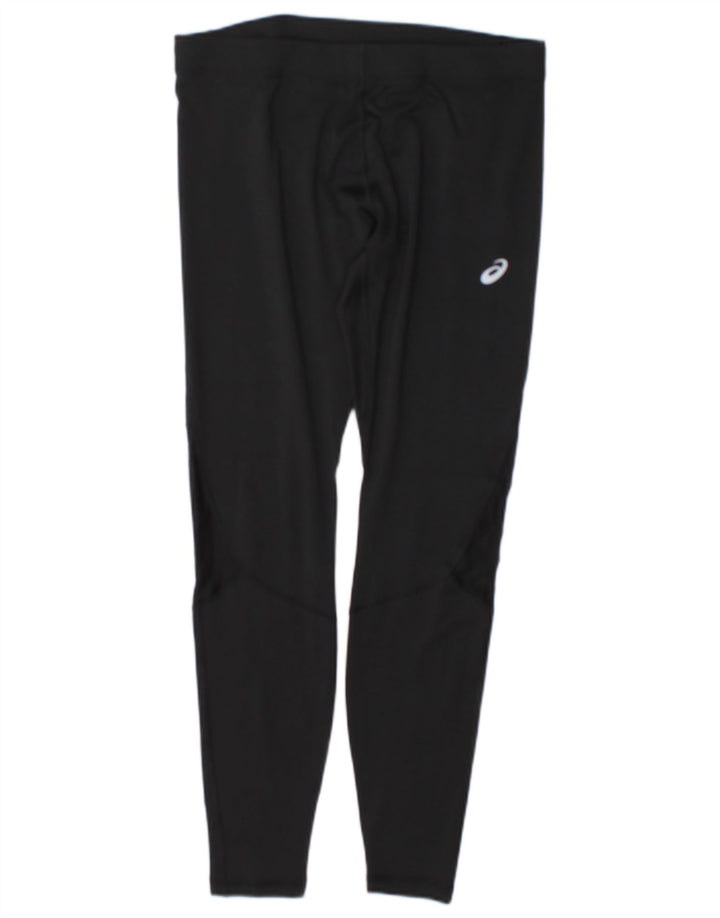 Asics Damen Leggings UK 14 Medium Schwarz Polyester