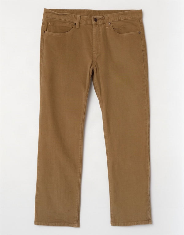Levi's Herren gerade Cordhose W34 L29 Beige Baumwolle