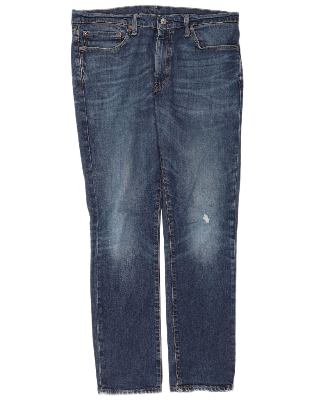Levi's Herren 511 Distressed Slim Jeans W36 L32 Blaue Baumwolle
