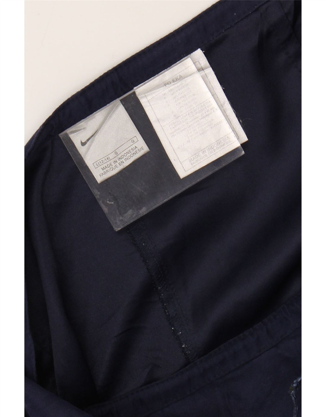 NIKE Damen Tapered Freizeithose US 12/14 Large W32 L30 Marineblau