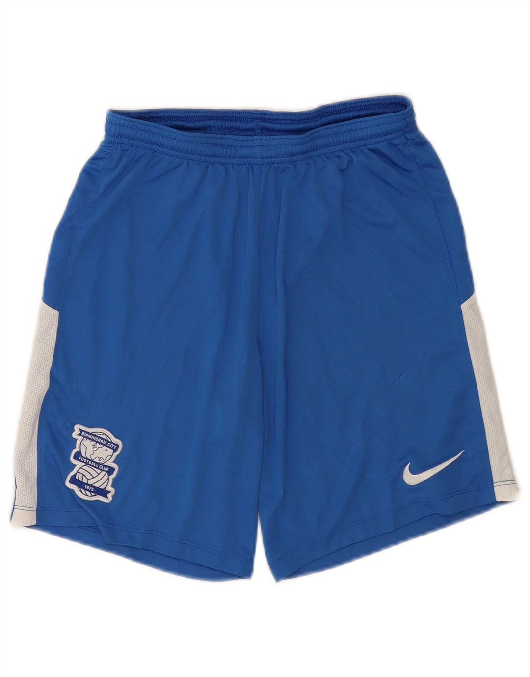 Nike Herren-Dri-Fit-Sportshorts, klein, blaues Farbblock-Polyester