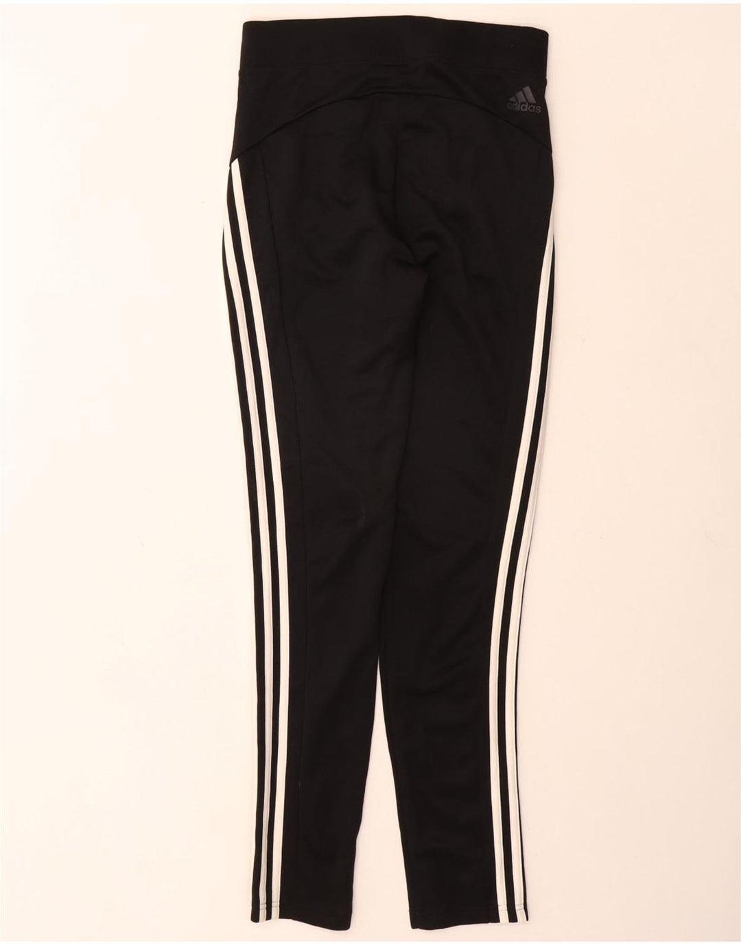 Adidas Damen Leggings UK 4/6 XS Schwarz Polyester
