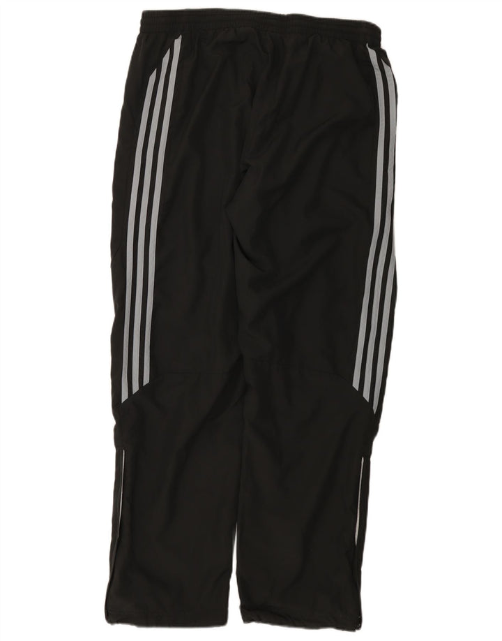 Adidas Herren-Trainingshose, groß, aus schwarzem Polyester