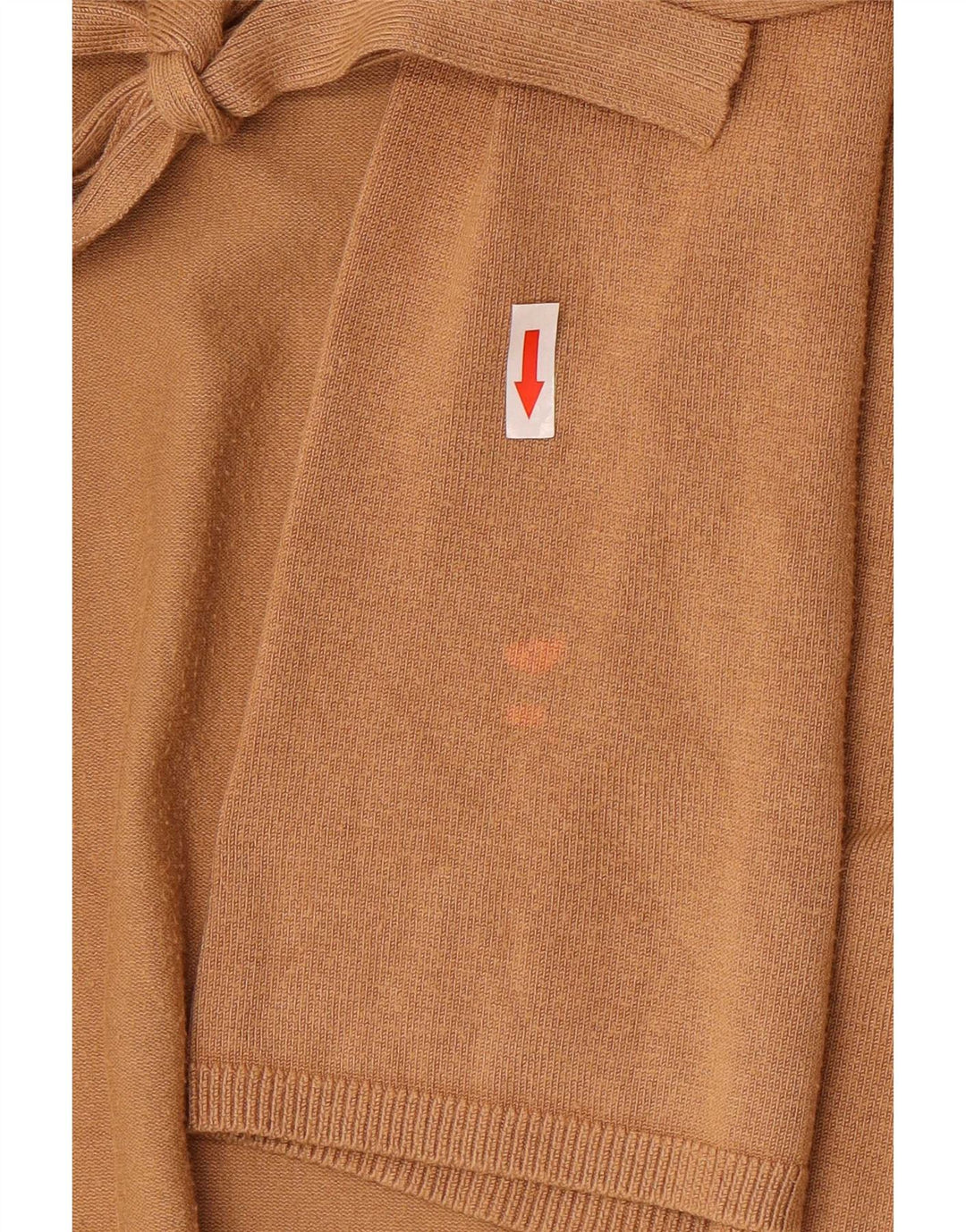 Zara Damen Strickjacke UK 12 Mittelbeige Viskose