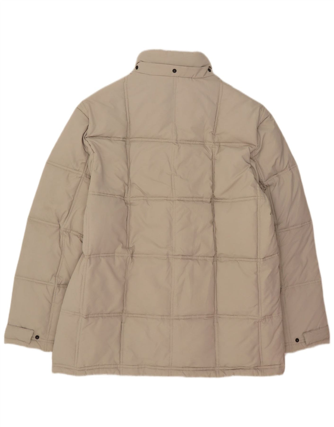 Wampum Herren Wattierte Jacke UK 44 2XL Beige Polyester
