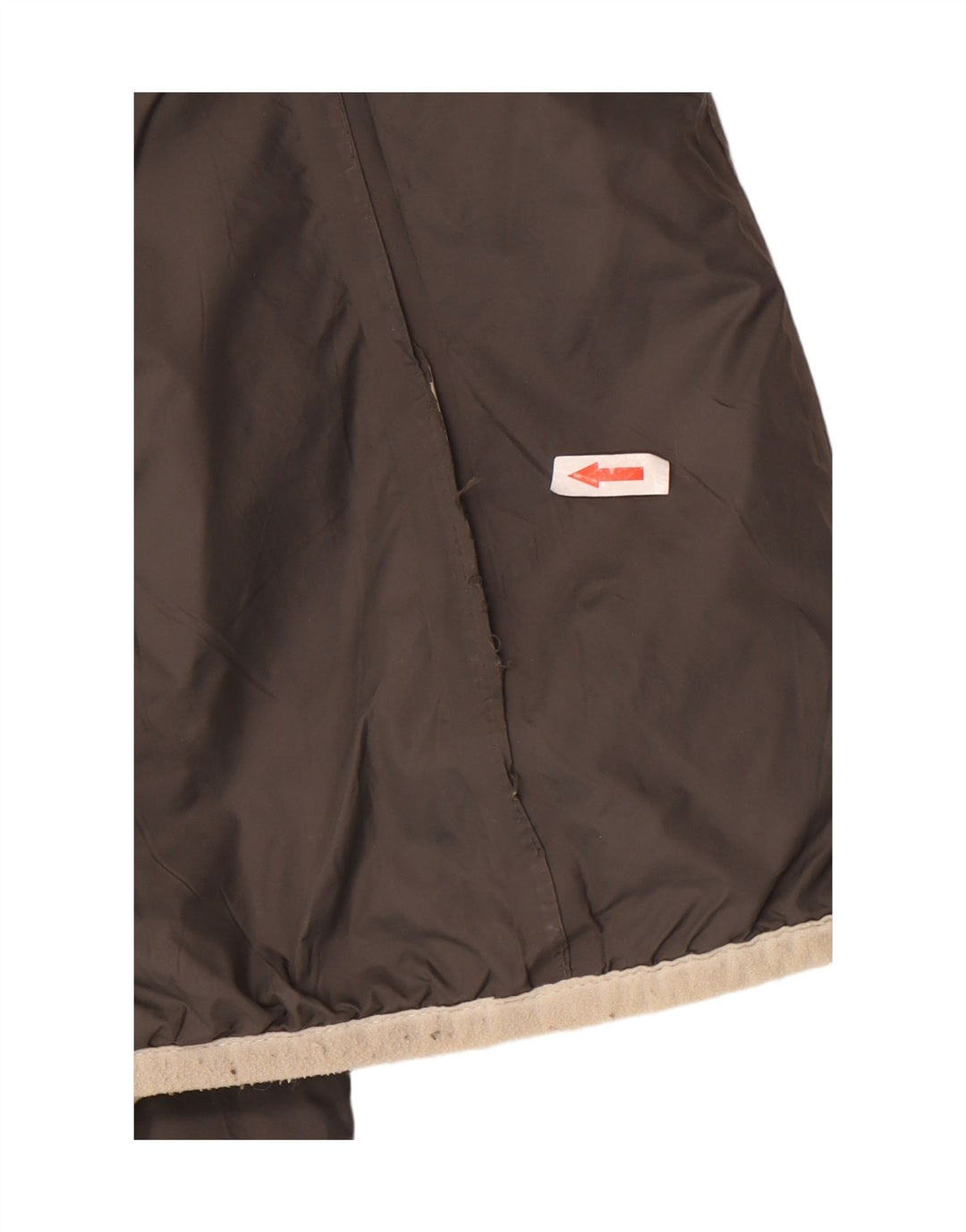 K-Way Herren-Windbreakerjacke mit Kapuze, UK 38, Mittelgrau, Polyamid