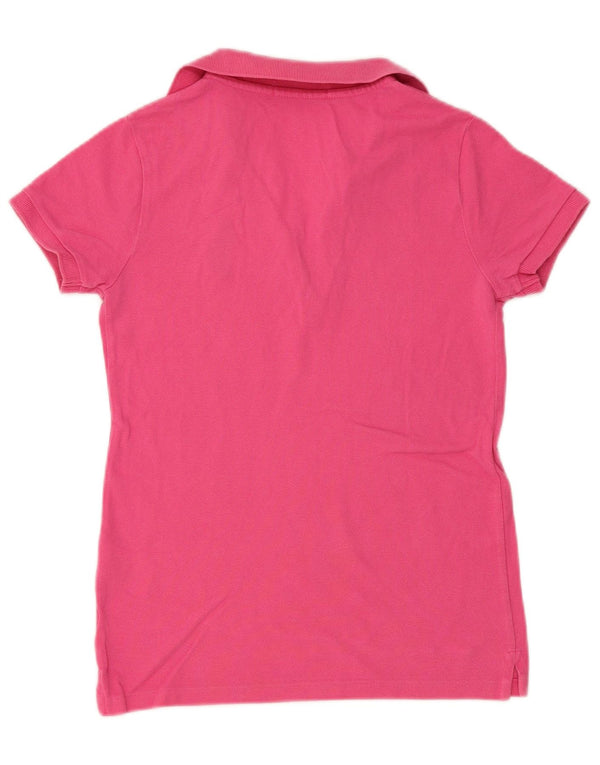 POLO RALPH LAUREN Damen Poloshirt UK 6 XS Rosa Baumwolle