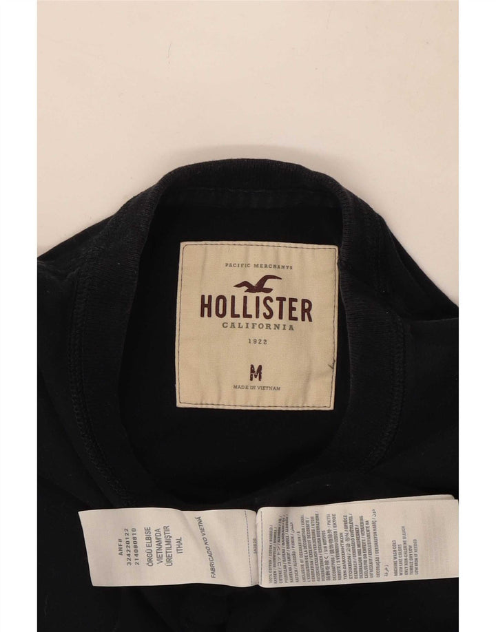 Hollister Herren-Oberteil, langärmelig, mittelgroß, Marineblau