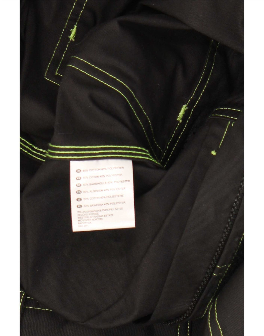 Dickies Herren Utility Jacke UK 42 XL Schwarz Baumwolle