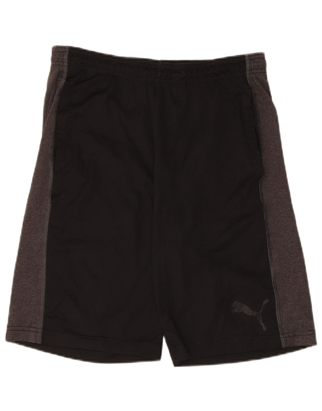 PUMA Herren-Sportshorts, Größe S, Schwarz, Farbblock