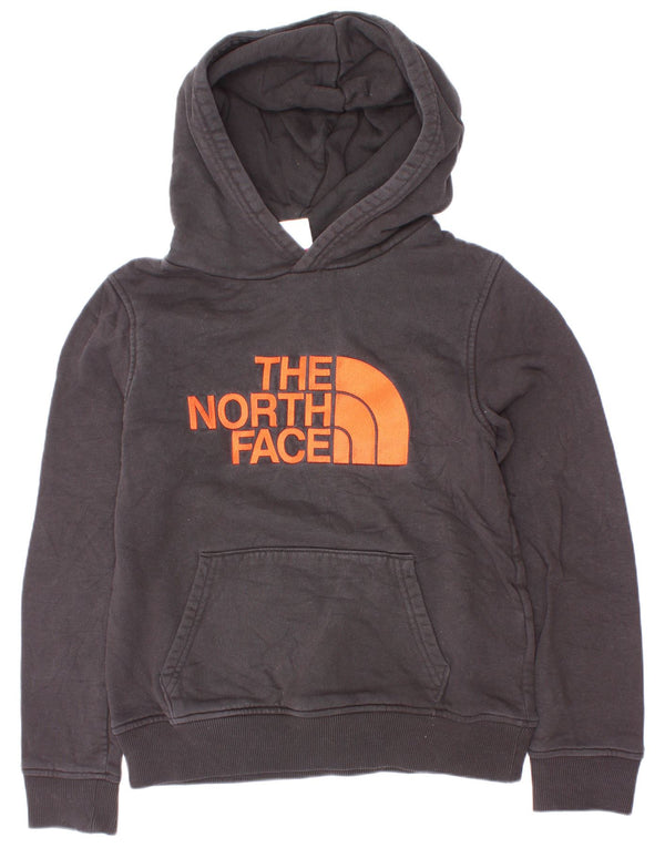 The North Face Jungen-Kapuzenpullover mit Grafik, mittelschwarz, Baumwolle, 9–10 Jahre