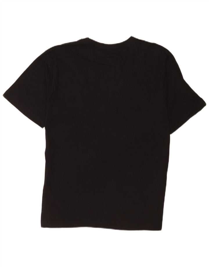 Reebok Herren T-Shirt Top Large Schwarz Baumwolle