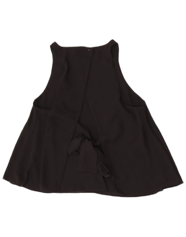 Ärmelloses Blusenoberteil für Damen von Zara, Größe 44, Schwarz