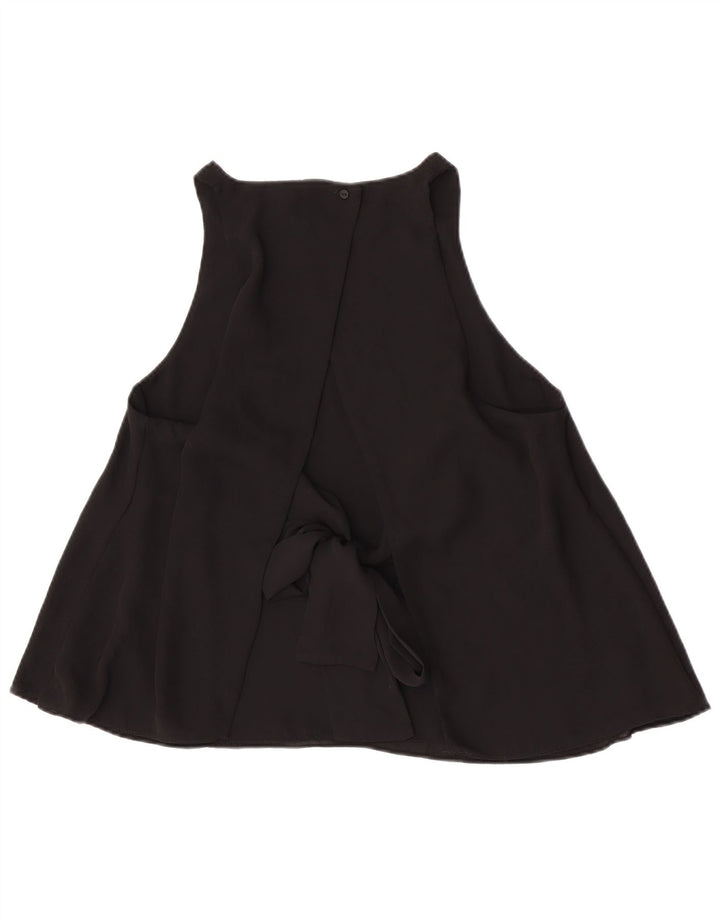 Ärmelloses Blusenoberteil für Damen von Zara, Größe 44, Schwarz