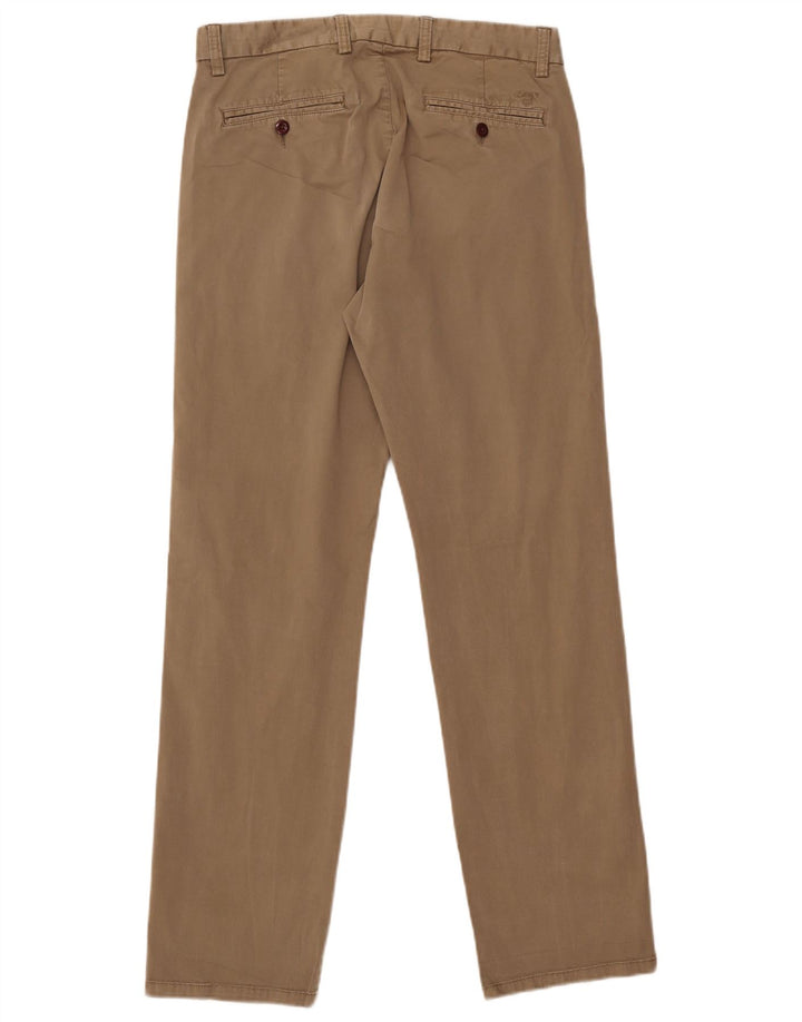 Gant Herren New Haven Regular Fit Straight Chino Hose W30 L32 Braun
