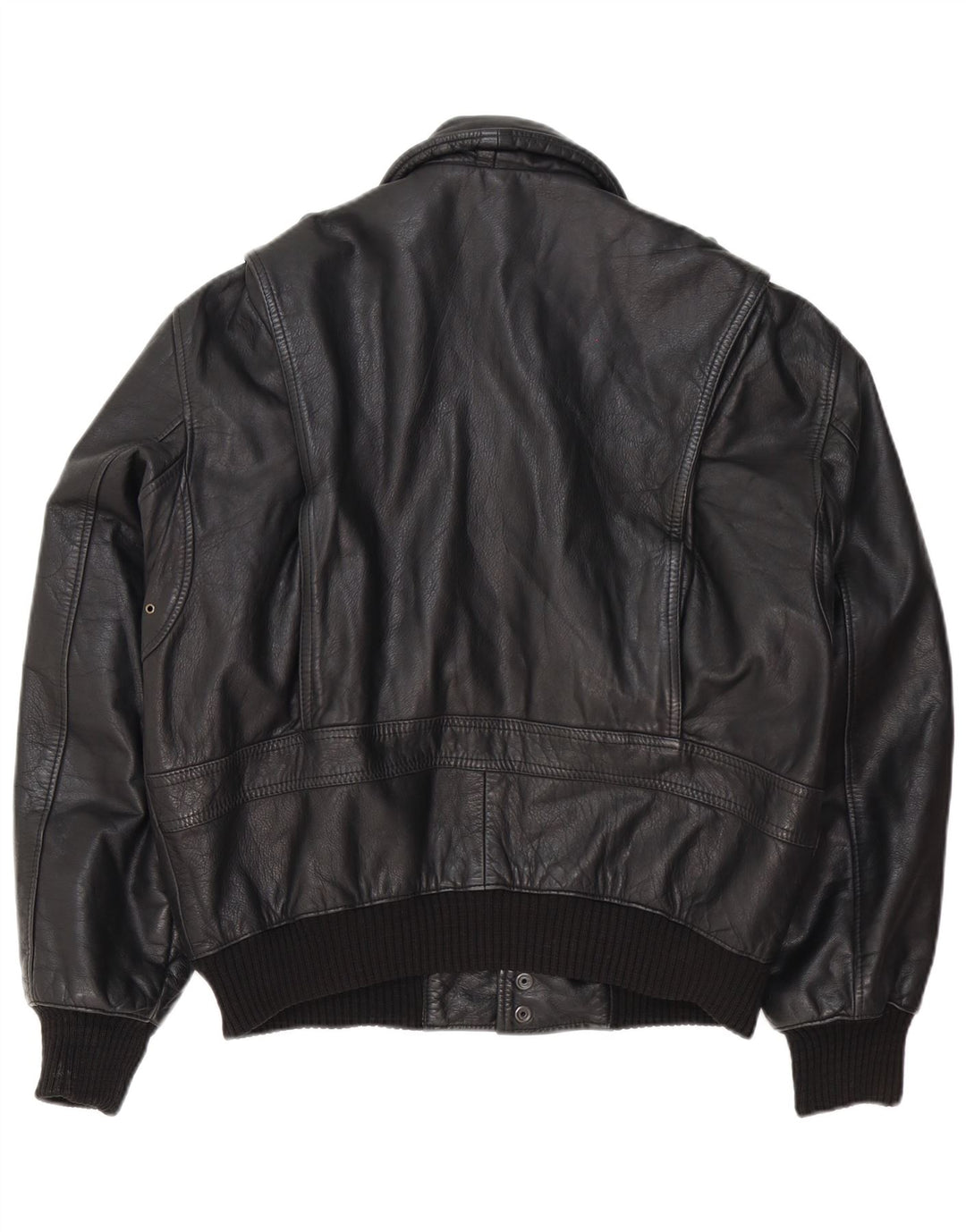 Forester Herren Militärlederjacke IT 50 Large Schwarz