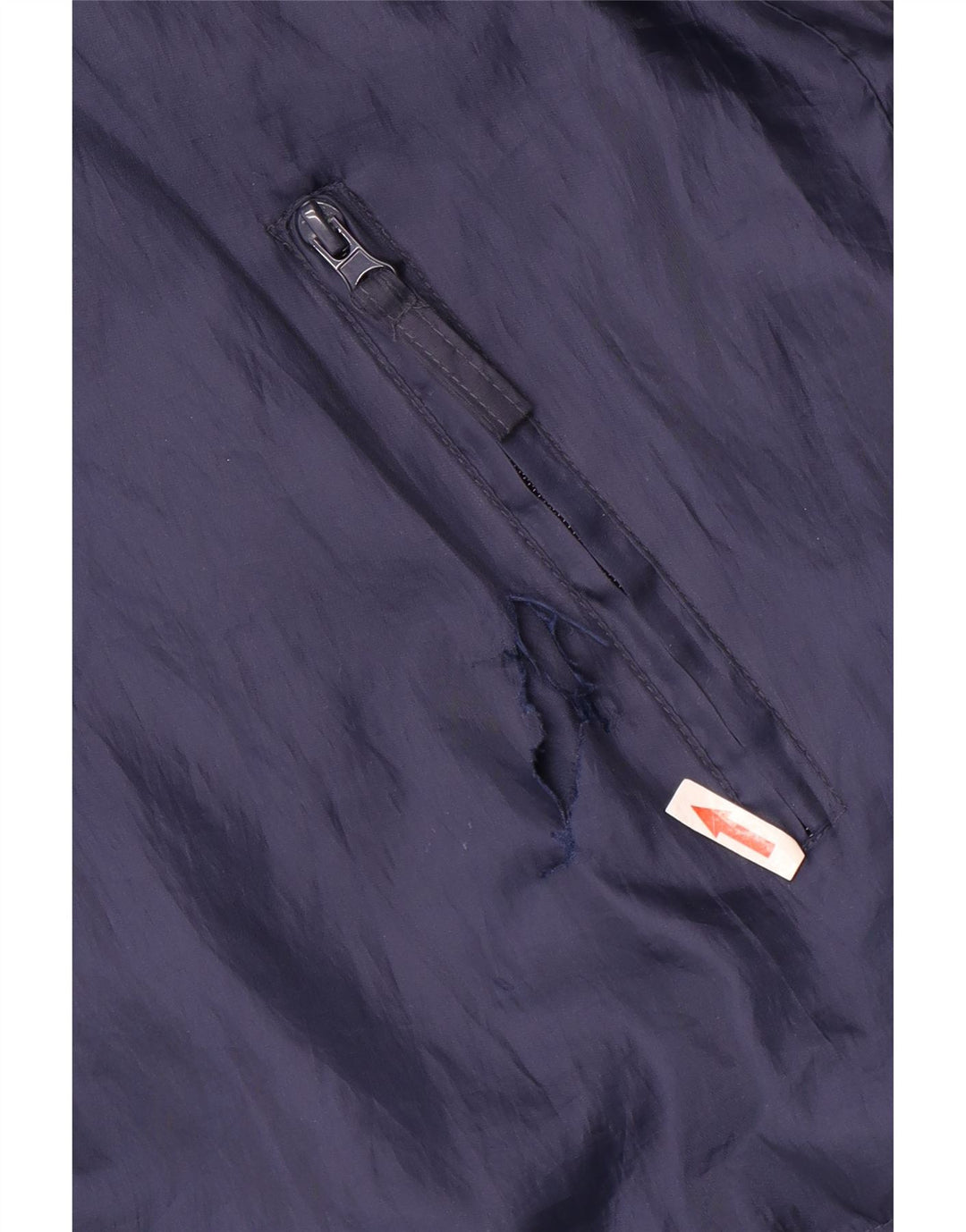 Diadora Herren Loose Fit Regenjacke UK 38 Medium Marineblau Polyester