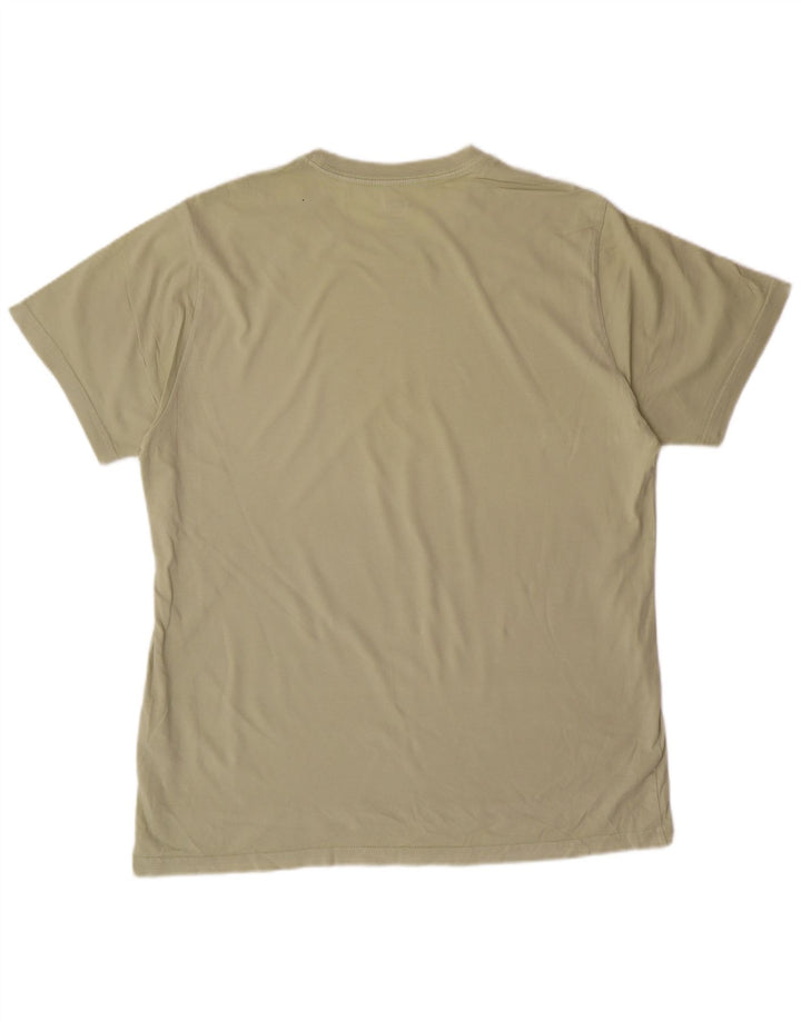 Levi's Herren Relaxed Fit Graphic T-Shirt-Oberteil aus mittlerer Khaki-Baumwolle