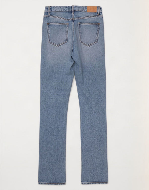 Zara Damen High Waist Skinny Jeans EU 40 Medium W30 L33 Blaue Baumwolle
