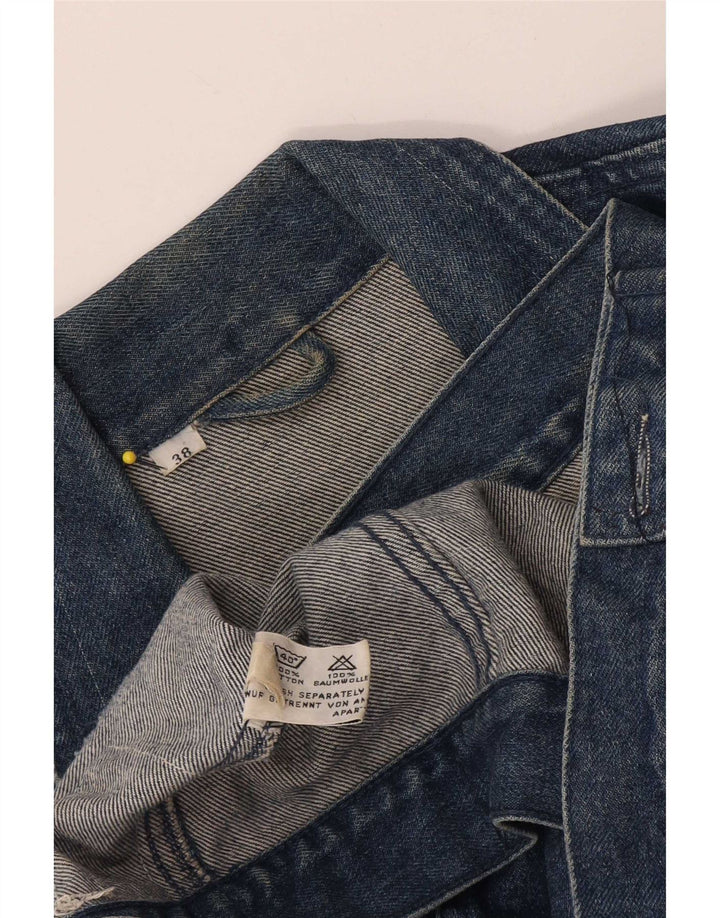 Esprit Herren Jeansjacke UK 38 Mittelblaue Baumwolle