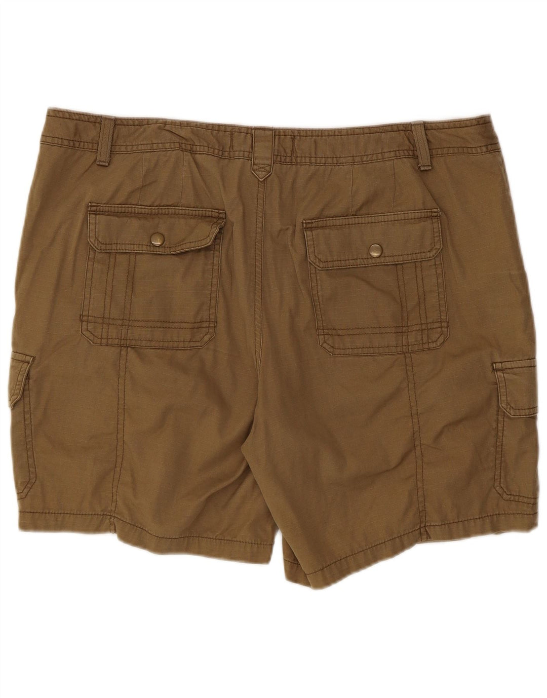 Eddie Bauer Damen Cargoshorts US 16 2XL W40 Khaki Baumwolle