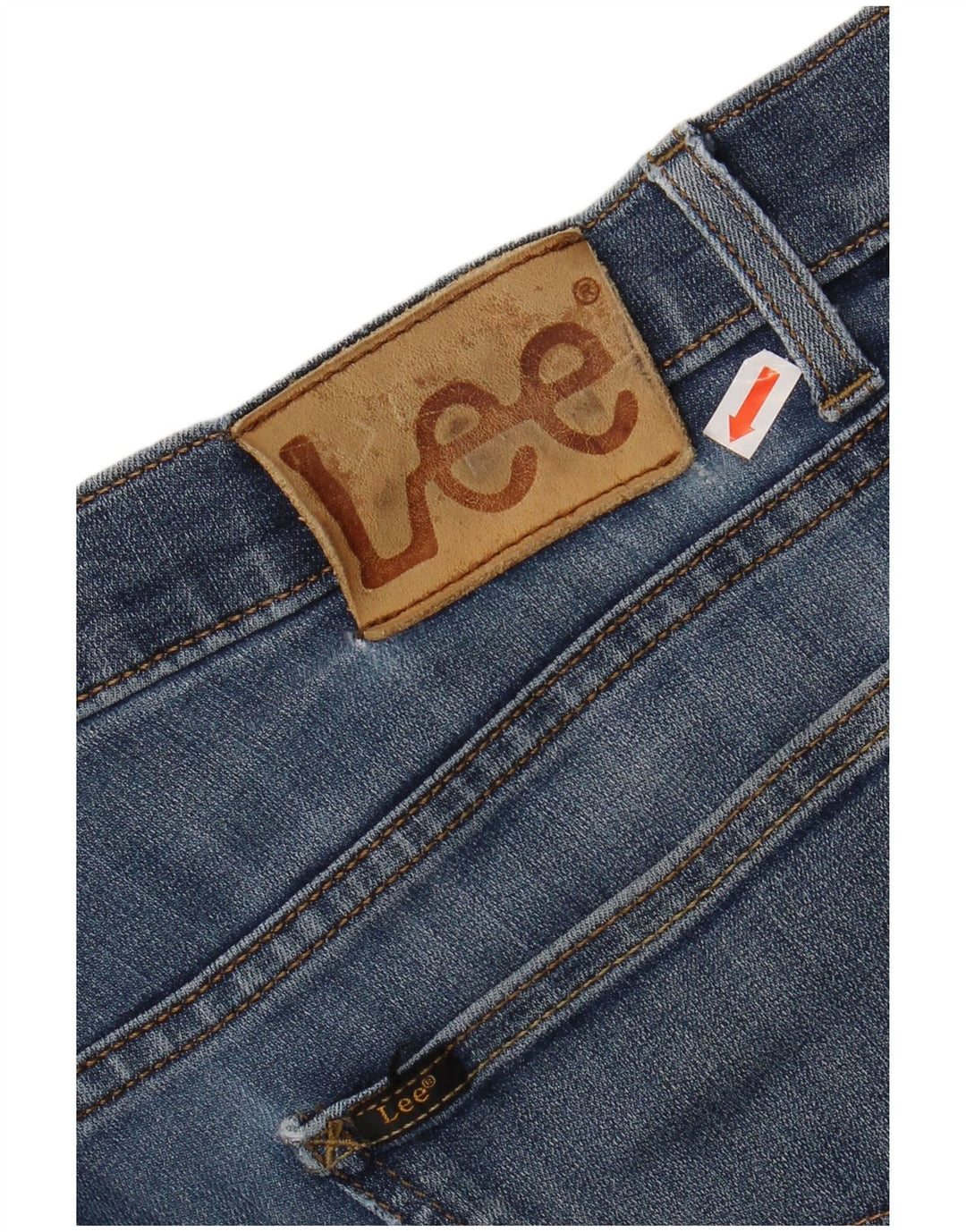 LEE Herren Daren Zip Fly Slim Jeans W34 L32 Blaue Baumwolle