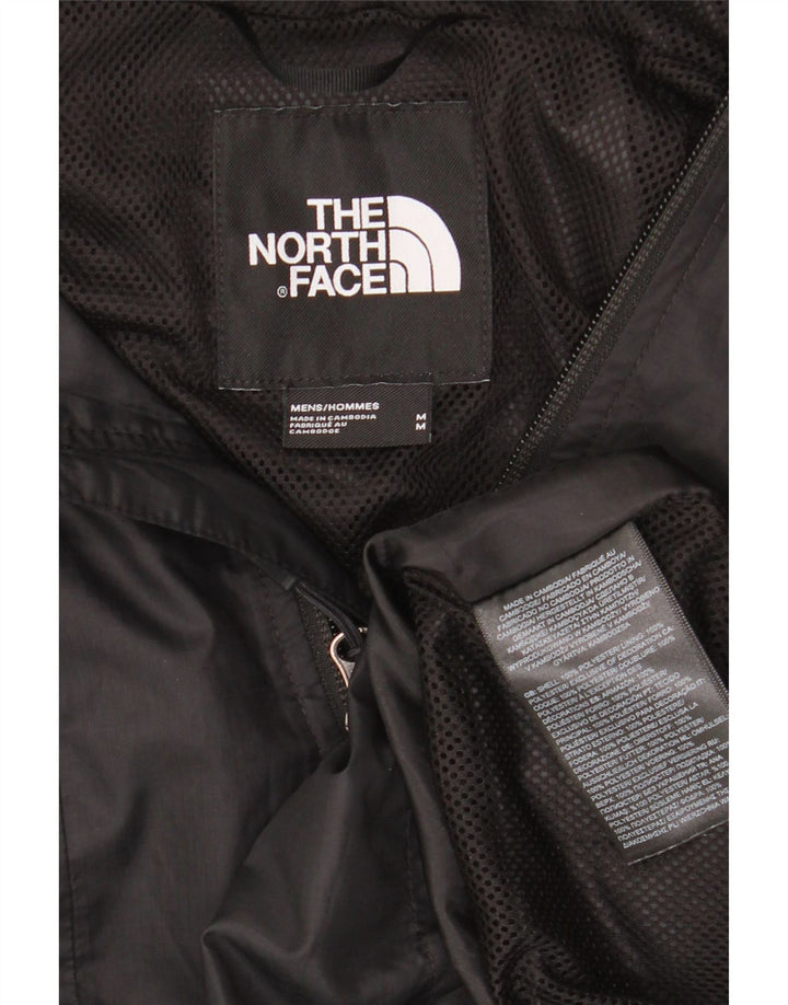 The North Face Herren Kapuzenpullover Regenjacke UK 38 Medium Schwarz