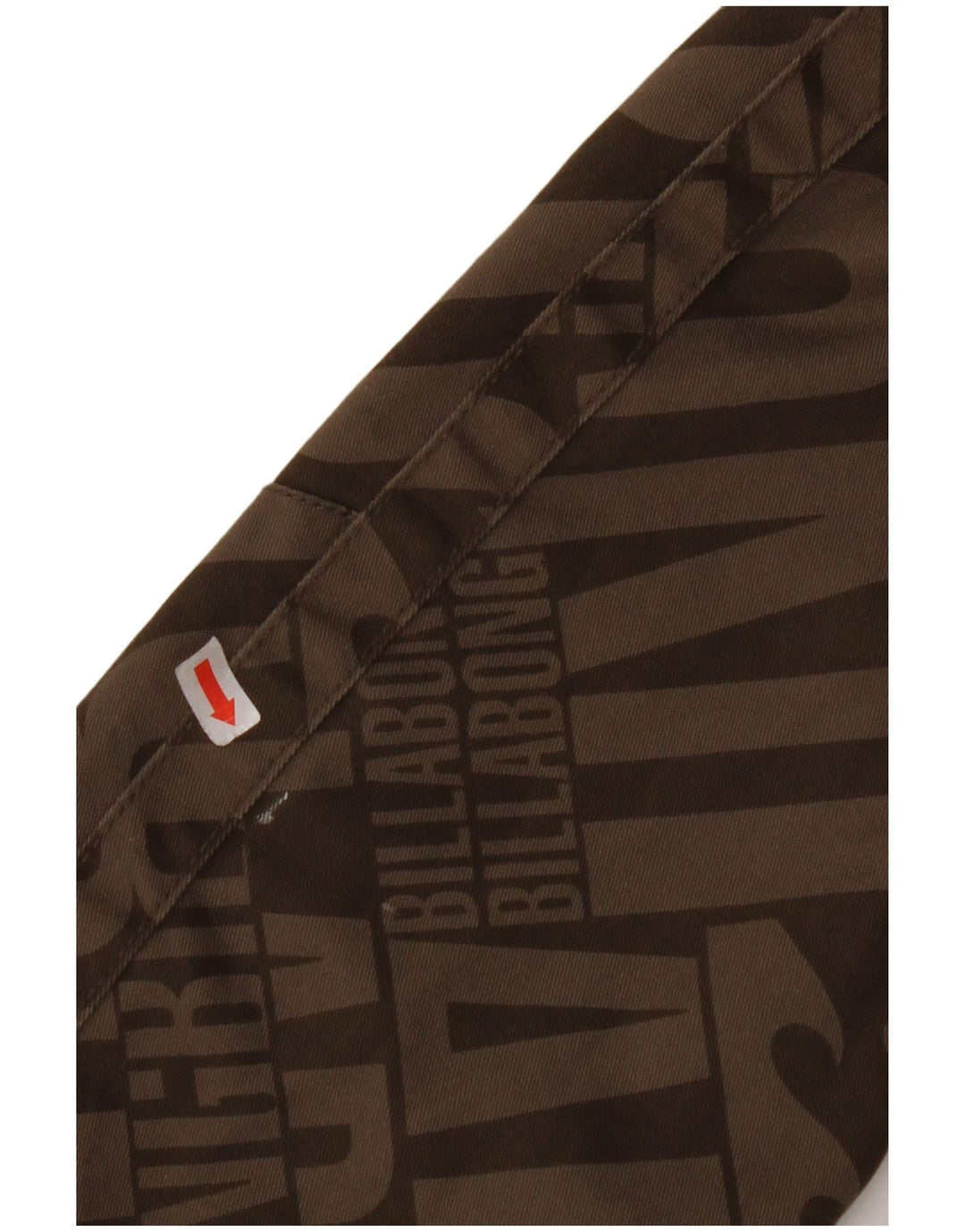 BILLABONG Herren-Bomberjacke mit Grafik, UK 36, Größe S, braun, Polyester