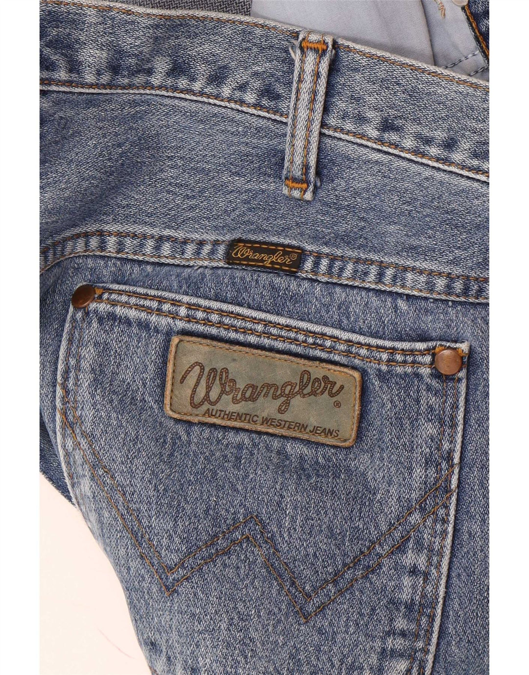 Wrangler Herren Straight Jeans W36 L31 Blau