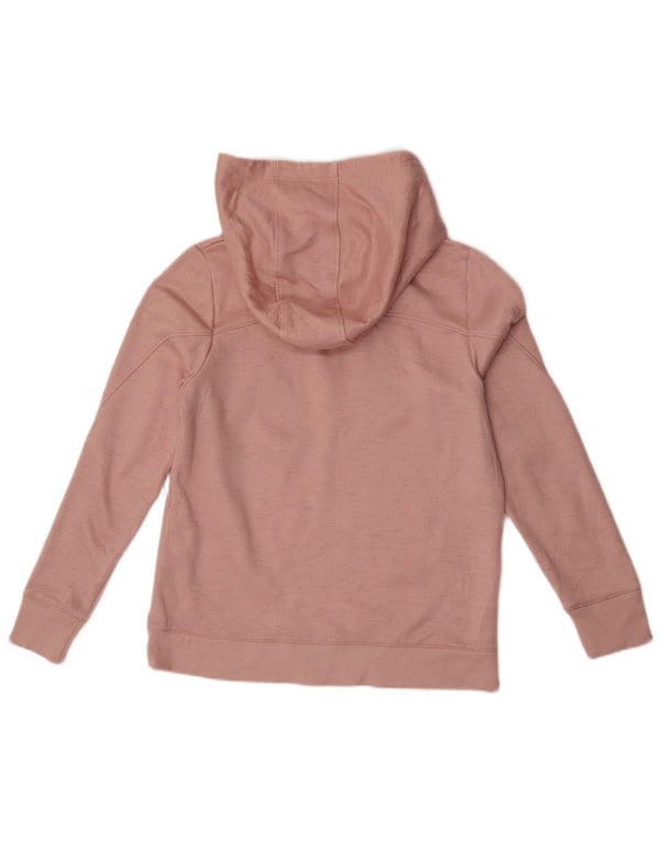 Under Armour Damen Cold Gear Graphic Hoodie Pullover UK 10 Small Pink