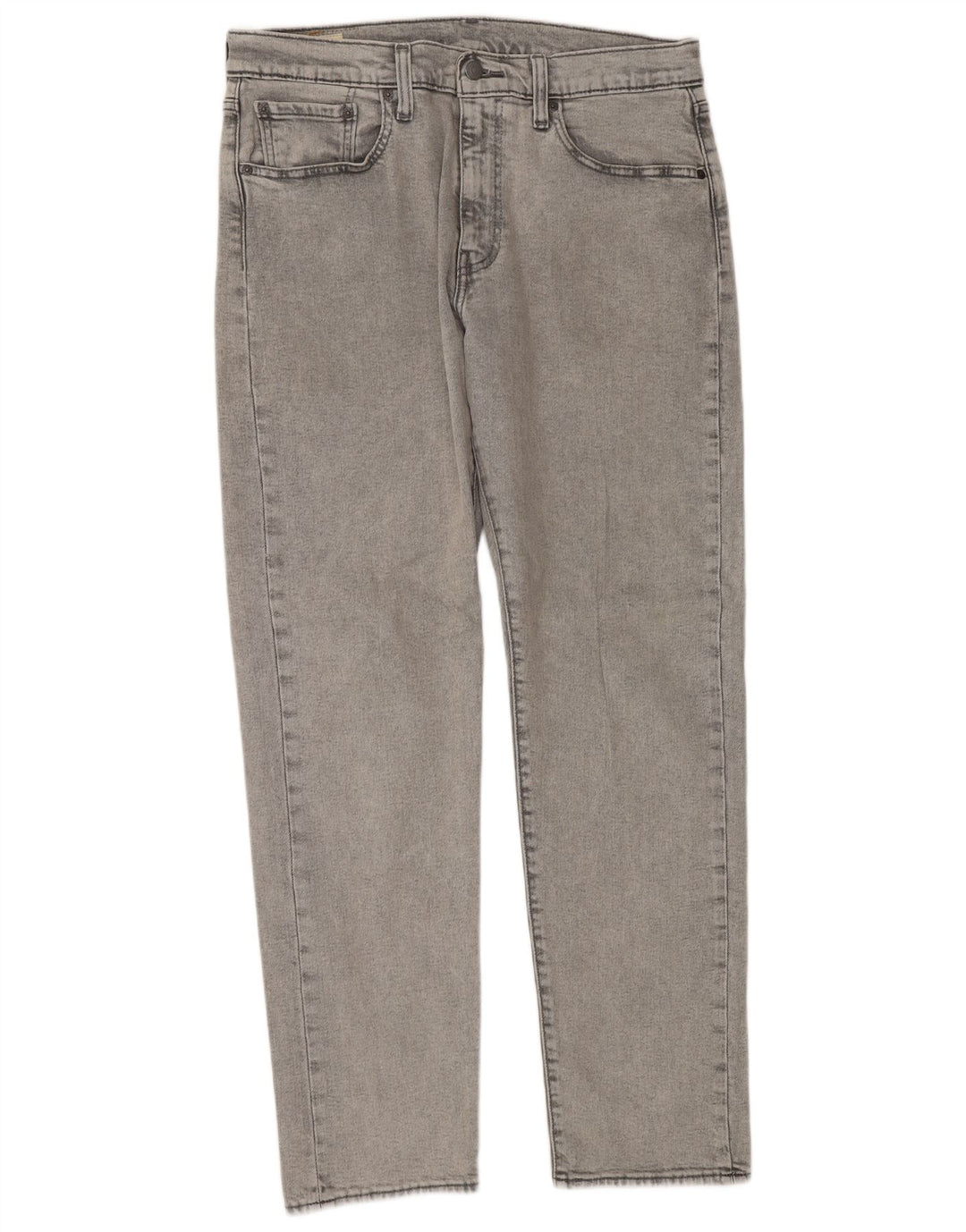 Levi's Herren 502 Tapered Jeans W33 L32 Graue Baumwolle
