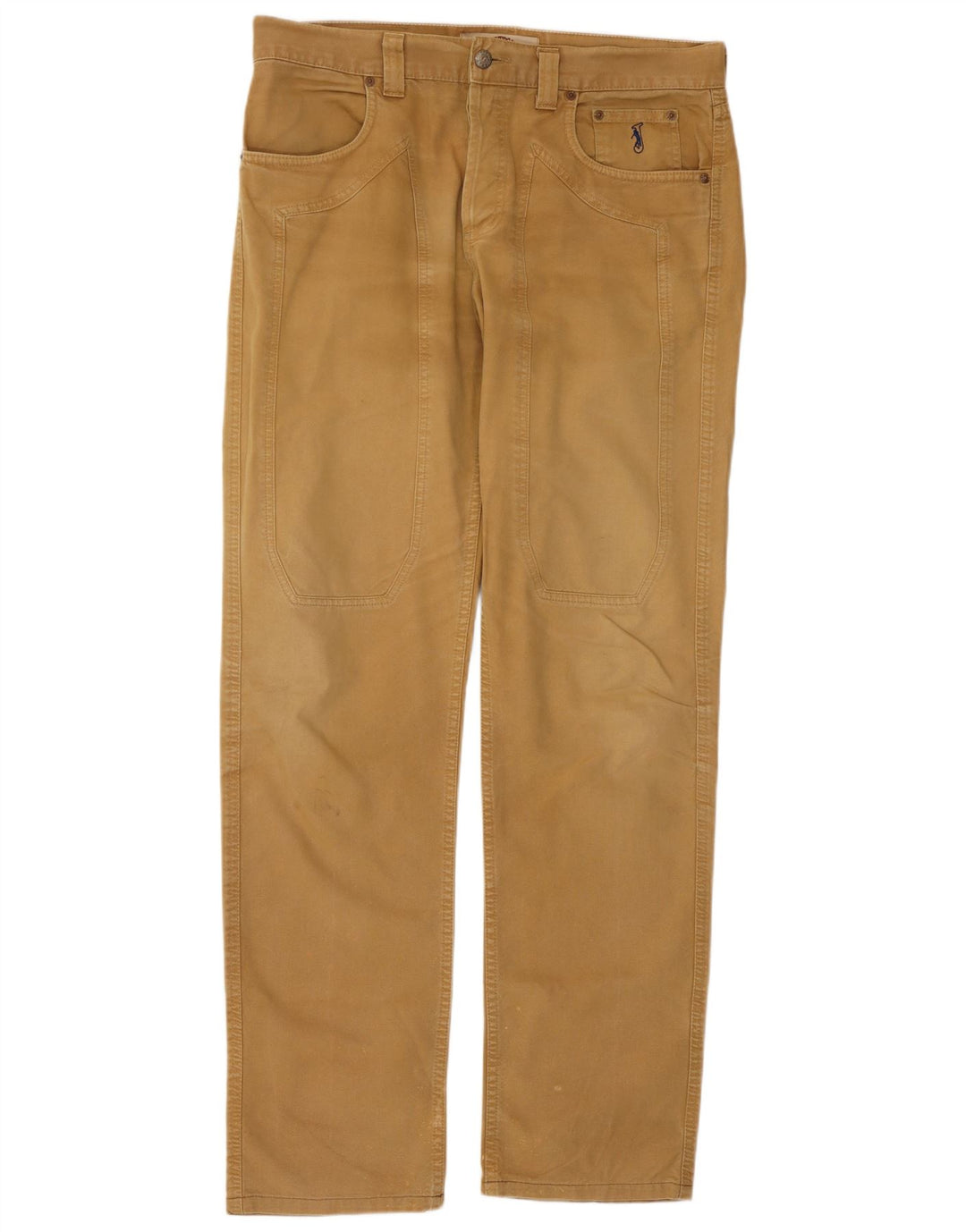 Jeckerson Herren Straight Jeans W36 L33 Beige Baumwolle