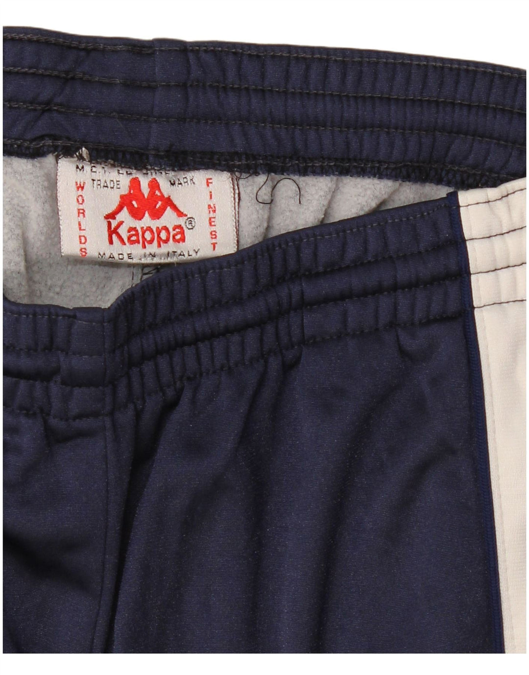 Kappa Herren-Trainingshose mit Grafik, mittelgroß, Marineblau, Farbblock
