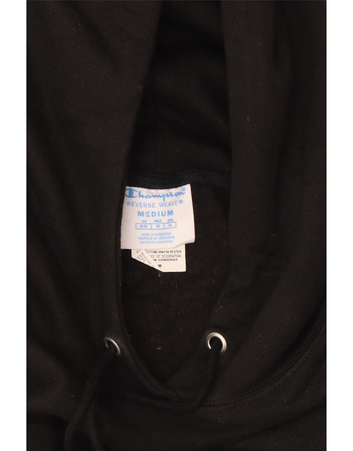 Champion Damen Kapuzenpullover UK 14 Mittelschwarze Baumwolle
