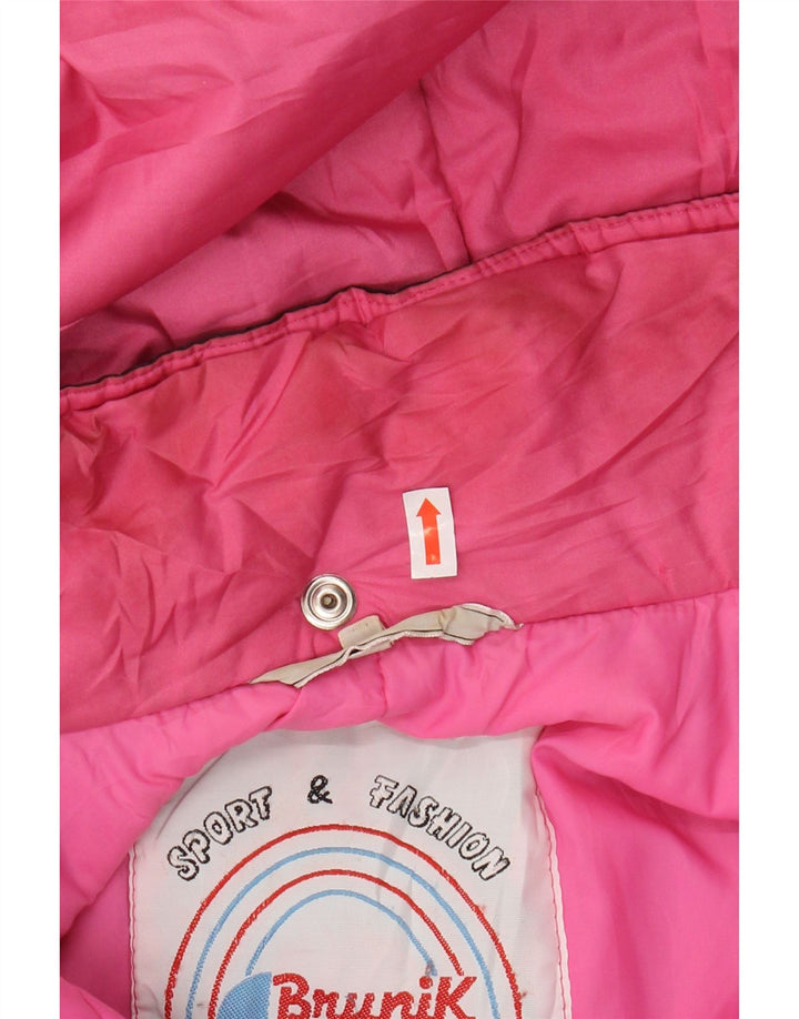 BRUNIK Damen Übergroße Windjacke mit Kapuze IT 42 Medium Schwarz