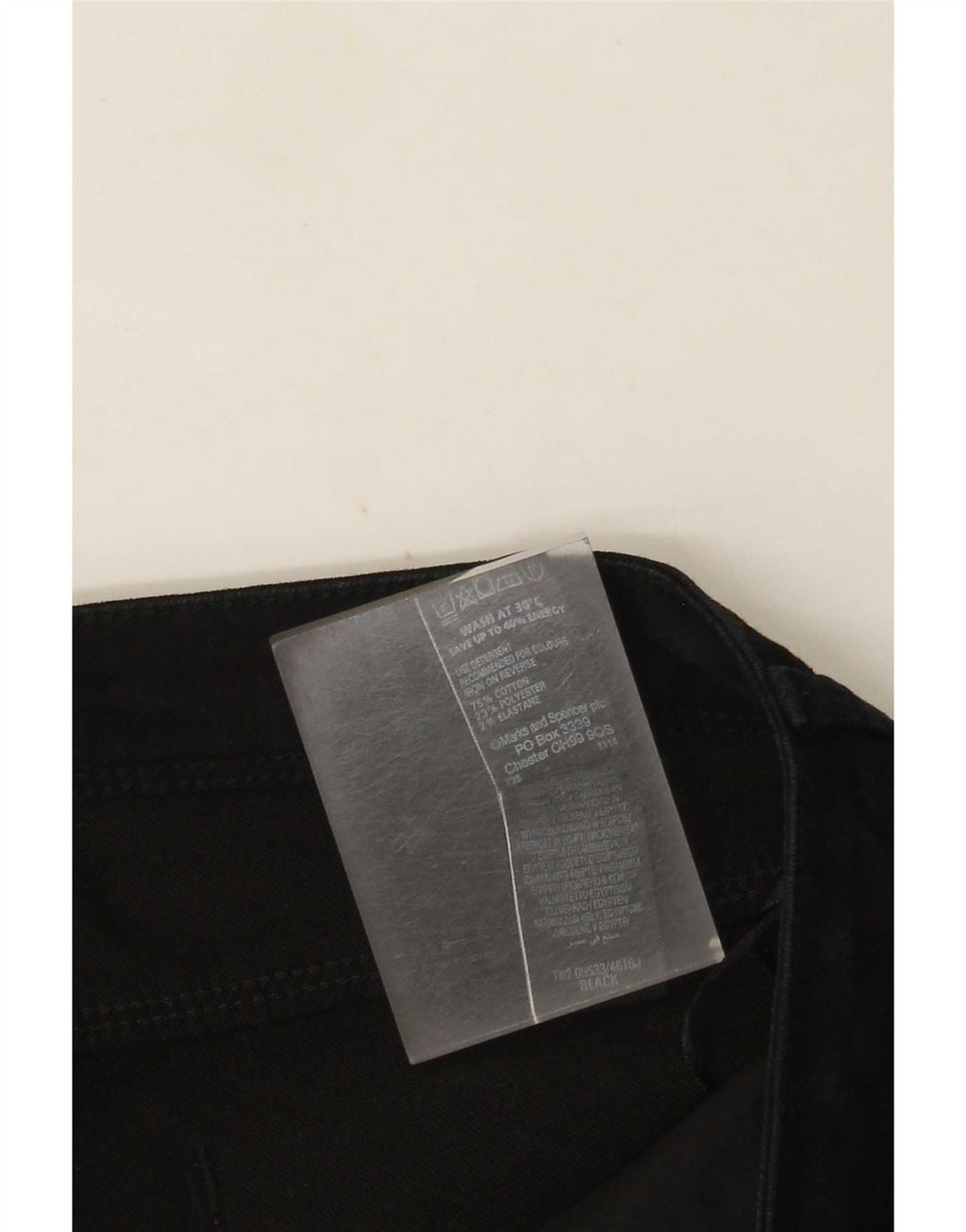 Marks & Spencer Damen Per Una Bootcut Jeans UK 14 Large W32 L30 Schwarz