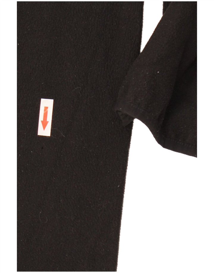 The North Face Herren-Fleecepullover mit Reißverschluss, 2XL, Schwarz, Polyester