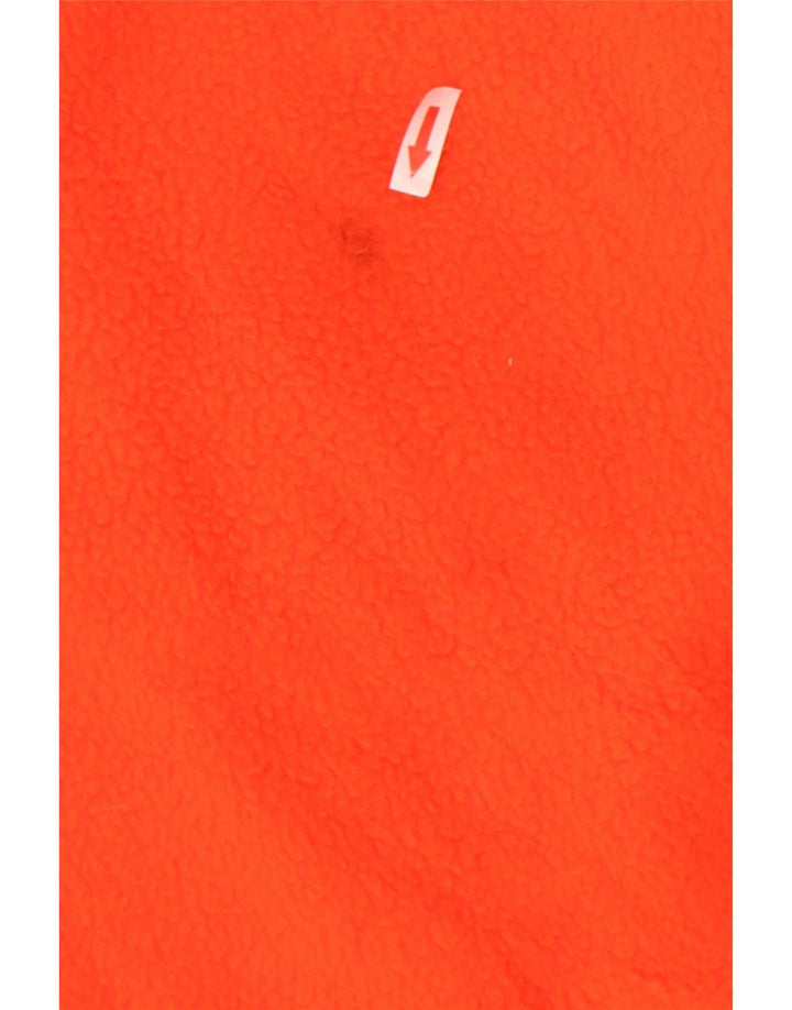 Adidas Herren Fleecejacke UK 38 Mittelorange Polyester