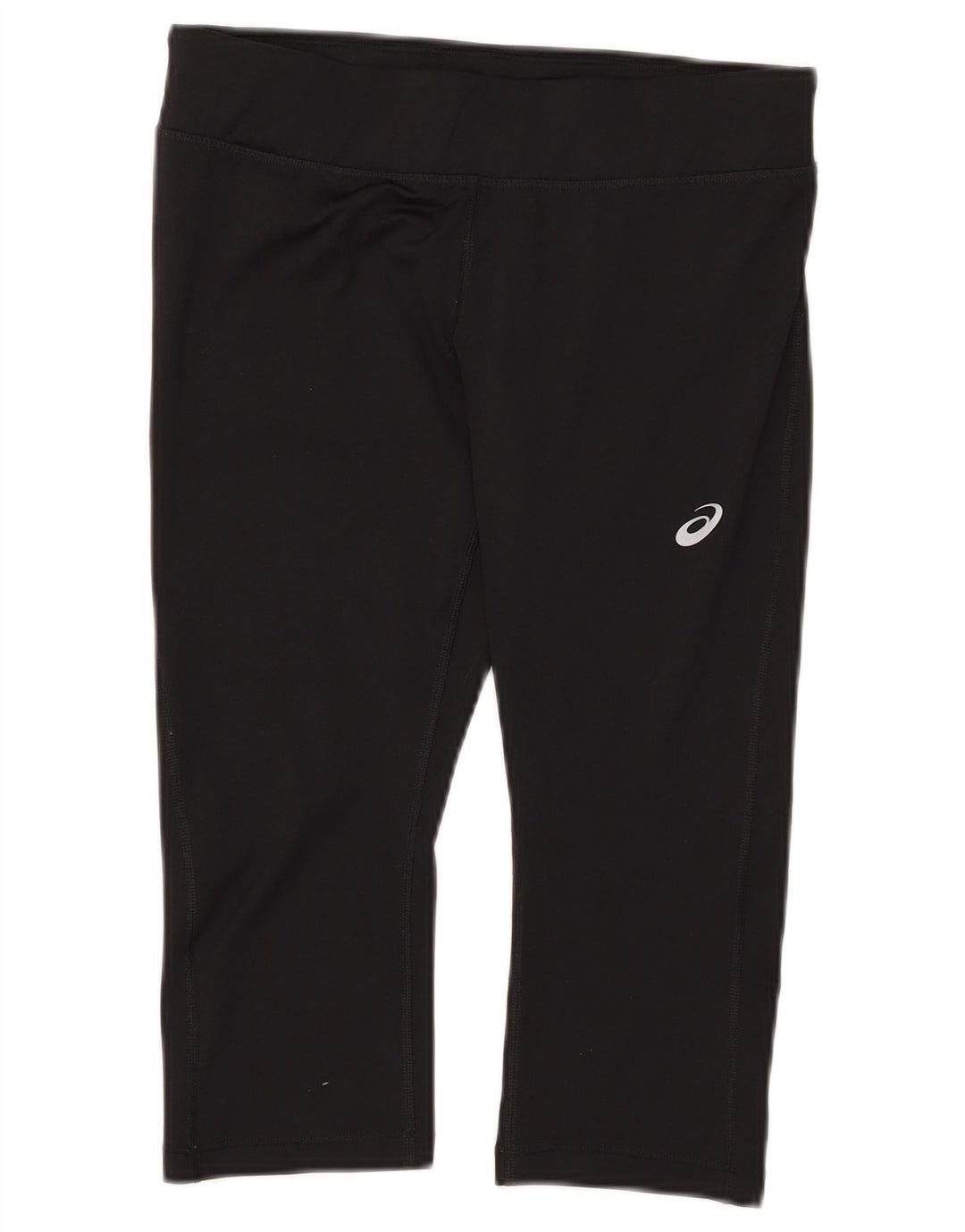 Asics Damen Capri-Leggings UK 12 Mittelschwarzes Polyester