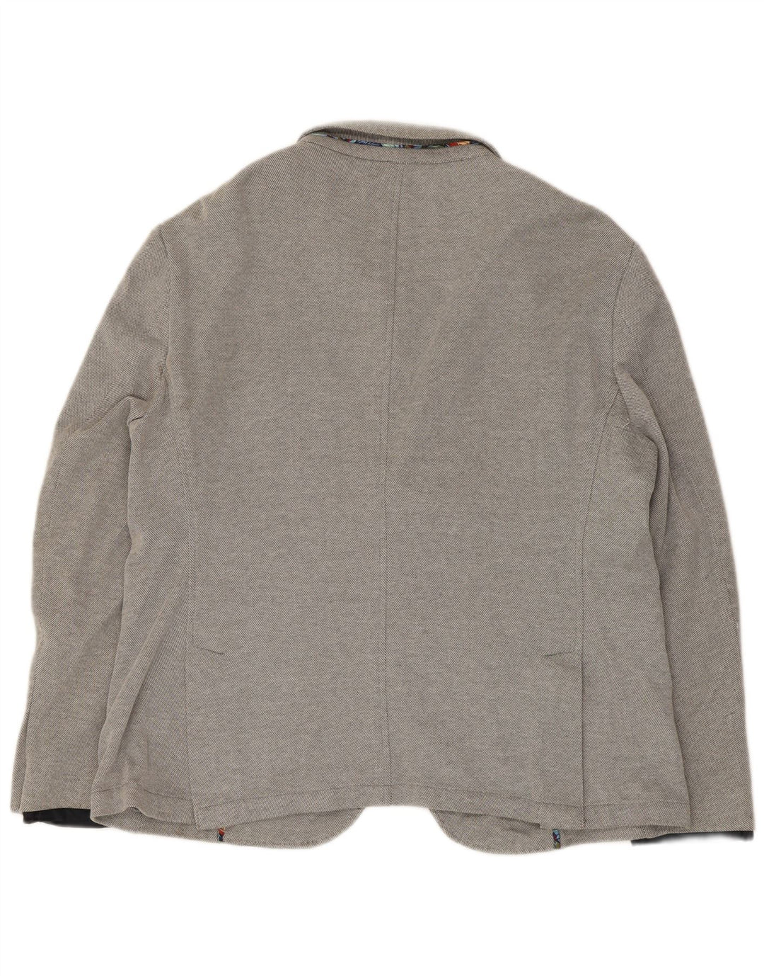 Zara Herren-Blazerjacke mit 2 Knöpfen, EU 56, XL, grau, Polyester