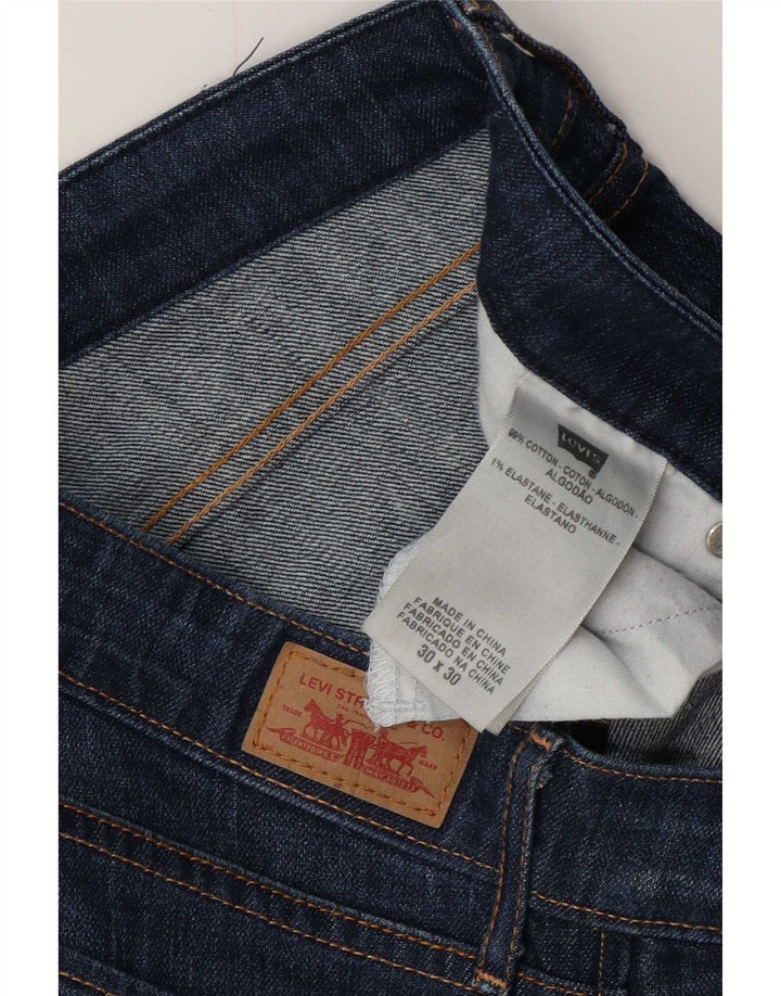 Levi's Damen Skinny Jeans W30 L30 Blaue Baumwolle